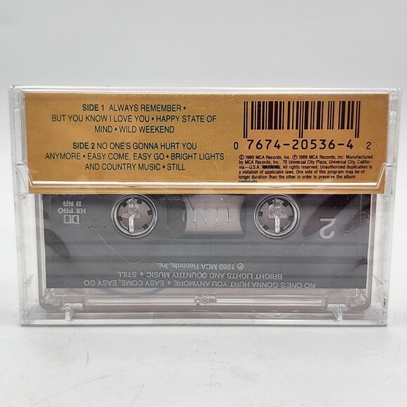 Bill Anderson Still Cassette 1989 MCA Records MCAC-20536 New Sealed - Picture 2 of 4